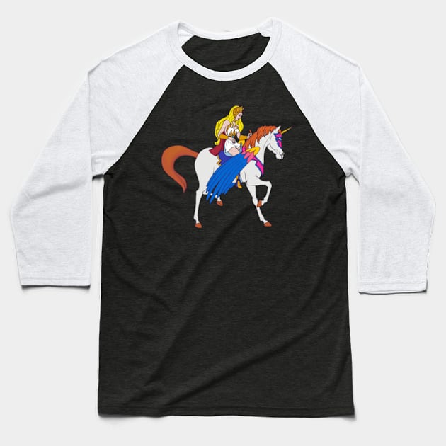 She Ra And The Princesses Of Power 2 Baseball T-Shirt by Vidi MusiCartoon